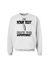 Personalized I'm -Customizable- What's Your Superpower Sweatshirt-Sweatshirts-TooLoud-White-Small-Davson Sales