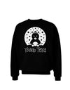 Personalized Matching Polar Bear Family Design - Your Text Adult Dark Sweatshirt-Sweatshirts-TooLoud-Black-Small-Davson Sales