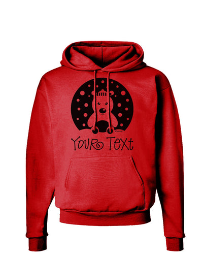 Personalized Matching Polar Bear Family Design - Your Text Hoodie Sweatshirt-Hoodie-TooLoud-Red-Small-Davson Sales