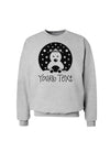 Personalized Matching Polar Bear Family Design - Your Text Sweatshirt-Sweatshirts-TooLoud-AshGray-Small-Davson Sales