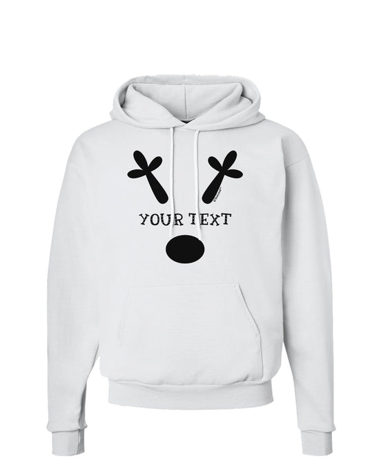 Personalized Matching Reindeer Family Design - Your Text Hoodie Sweatshirt-Hoodie-TooLoud-White-Small-Davson Sales