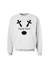 Personalized Matching Reindeer Family Design - Your Text Sweatshirt-Sweatshirts-TooLoud-White-Small-Davson Sales