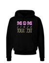 Personalized Mom Since ___ Dark Hoodie Sweatshirt-Hoodie-TooLoud-Black-Small-Davson Sales