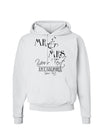 Personalized Mr and Mrs -Name- Established -Date- Design Hoodie Sweatshirt-Hoodie-TooLoud-White-Small-Davson Sales
