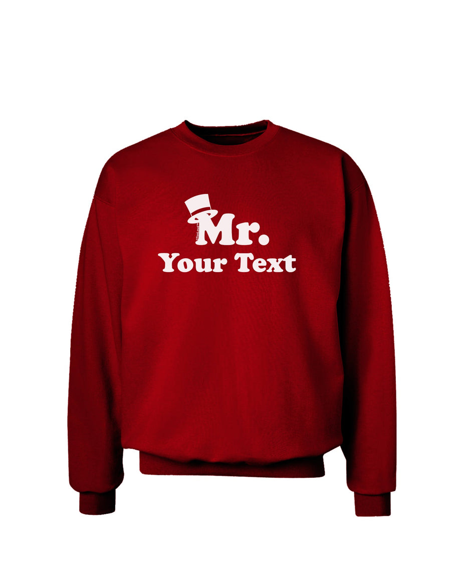 Personalized Mr Classy Adult Dark Sweatshirt by TooLoud-Sweatshirts-TooLoud-Black-Small-Davson Sales