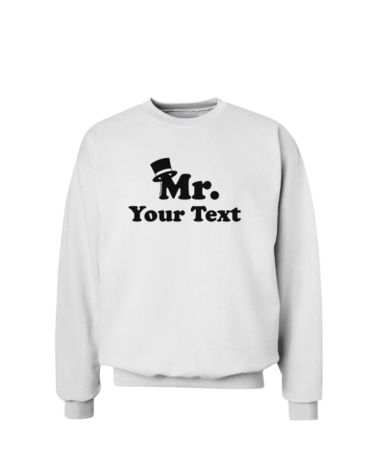 Personalized Mr Classy Sweatshirt by TooLoud-Sweatshirts-TooLoud-White-Small-Davson Sales