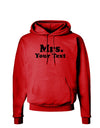 Personalized Mrs Classy Hoodie Sweatshirt by TooLoud-Hoodie-TooLoud-Red-Small-Davson Sales