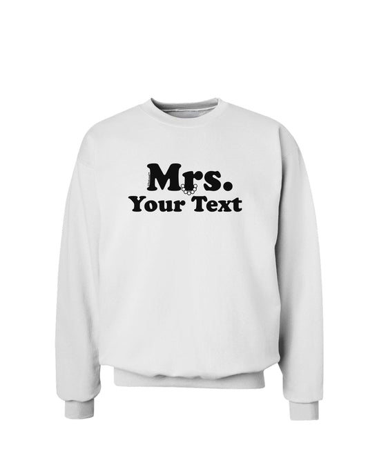 Personalized Mrs Classy Sweatshirt by TooLoud-Sweatshirts-TooLoud-White-Small-Davson Sales