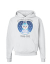 Personalized My First Christmas Snowbaby Blue Hoodie Sweatshirt-Hoodie-TooLoud-White-Small-Davson Sales