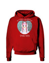 Personalized My First Christmas Snowbaby Girl Dark Hoodie Sweatshirt-Hoodie-TooLoud-Red-Small-Davson Sales