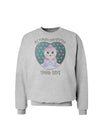 Personalized My First Christmas Snowbaby Girl Sweatshirt-Sweatshirts-TooLoud-AshGray-Small-Davson Sales