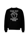 Personalized -Name- Bachelorette Party Drinking Team Adult Dark Sweatshirt-Sweatshirts-TooLoud-Black-Small-Davson Sales