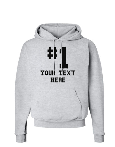 Personalized Number 1 Hoodie Sweatshirt by TooLoud-Hoodie-TooLoud-AshGray-Small-Davson Sales