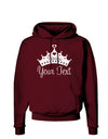 Personalized Princess -Name- Design Dark Hoodie Sweatshirt-Hoodie-TooLoud-Maroon-Small-Davson Sales