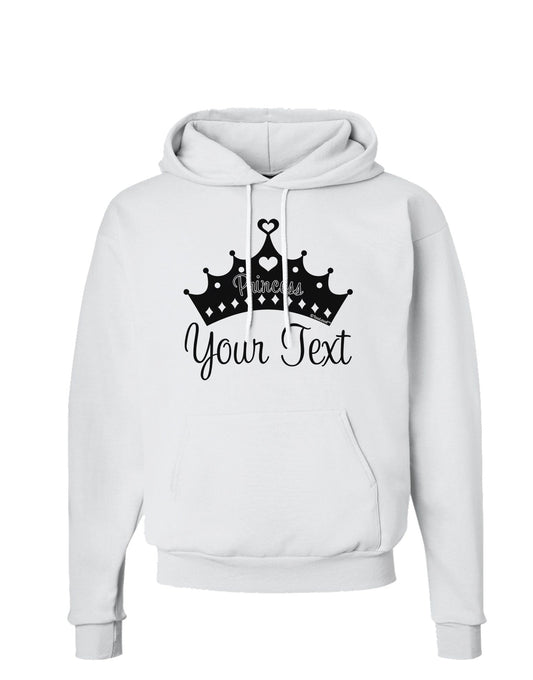 Personalized Princess -Name- Design Hoodie Sweatshirt-Hoodie-TooLoud-White-Small-Davson Sales