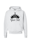 Personalized Princess -Name- Design Hoodie Sweatshirt-Hoodie-TooLoud-White-Small-Davson Sales