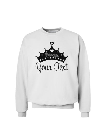 Personalized Princess -Name- Design Sweatshirt-Sweatshirts-TooLoud-White-Small-Davson Sales