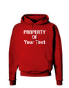 Personalized Property Of Dark Hoodie Sweatshirt-Hoodie-TooLoud-Red-Small-Davson Sales