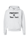 Personalized Property Of Hoodie Sweatshirt-Hoodie-TooLoud-White-Small-Davson Sales