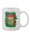 Personalized Pterosaur 11 oz Coffee Mug - Crafted by a Drinkware Expert-11 OZ Coffee Mug-TooLoud-White-Davson Sales