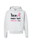 Personalized Team -Name- Breast Cancer Walk - Walking for a Cure Hoodie Sweatshirt-Hoodie-TooLoud-White-Small-Davson Sales