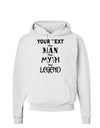 Personalized The Man The Myth The Legend Hoodie Sweatshirt by TooLoud-Hoodie-TooLoud-White-Small-Davson Sales