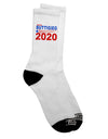 Pete Buttigieg 2020 Presidential Adult Crew Socks - Expertly Crafted by TooLoud-Socks-TooLoud-White-Ladies-4-6-Davson Sales