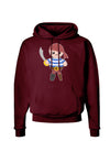 Petey the Pirate - Halloween Dark Hoodie Sweatshirt-Hoodie-TooLoud-Maroon-Small-Davson Sales