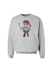 Petey the Pirate - Halloween Sweatshirt-Sweatshirts-TooLoud-AshGray-Small-Davson Sales