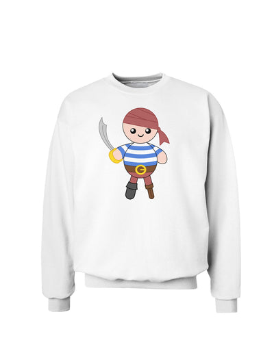 Petey the Pirate - Halloween Sweatshirt-Sweatshirts-TooLoud-White-Small-Davson Sales