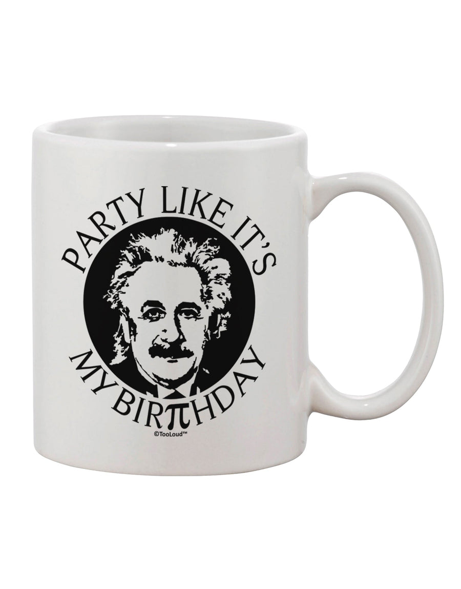 Pi Day - Birthday Design 11 oz Coffee Mug - Expertly Crafted by TooLoud-11 OZ Coffee Mug-TooLoud-White-Davson Sales