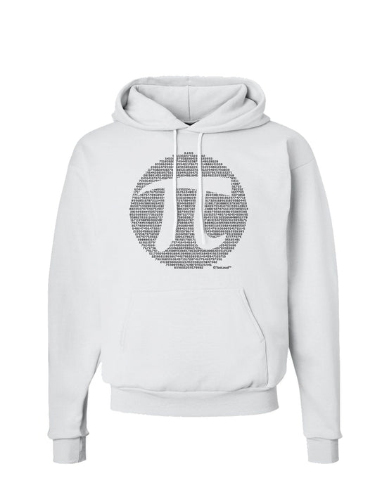 Pi Day Design - Pi Circle Cutout Hoodie Sweatshirt by TooLoud-Hoodie-TooLoud-White-Small-Davson Sales