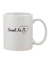 Pi-Inspired 11 oz Coffee Mug - Perfect for Sipping in Style - TooLoud-11 OZ Coffee Mug-TooLoud-White-Davson Sales