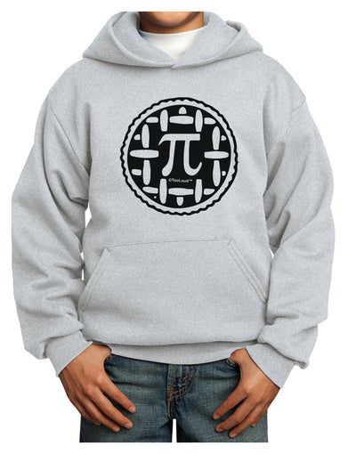 Pi Pie Youth Hoodie Pullover Sweatshirt-Youth Hoodie-TooLoud-Ash-XS-Davson Sales