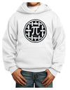 Pi Pie Youth Hoodie Pullover Sweatshirt-Youth Hoodie-TooLoud-White-XS-Davson Sales