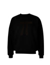 Pi Symbol Glitter - Black Adult Dark Sweatshirt by TooLoud-Sweatshirts-TooLoud-Black-Small-Davson Sales