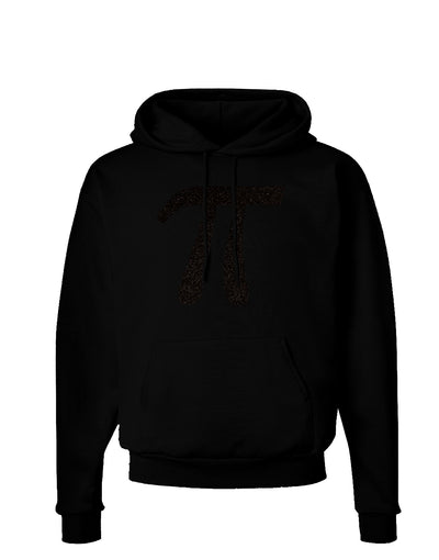 Pi Symbol Glitter - Black Dark Hoodie Sweatshirt by TooLoud-Hoodie-TooLoud-Black-Small-Davson Sales