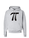 Pi Symbol Glitter - Black Hoodie Sweatshirt by TooLoud-Hoodie-TooLoud-AshGray-Small-Davson Sales