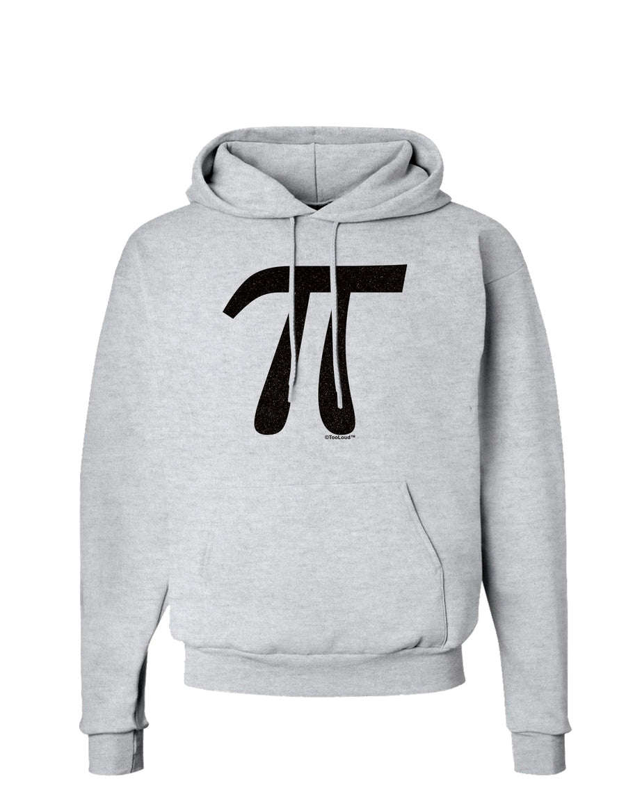 Pi Symbol Glitter - Black Hoodie Sweatshirt by TooLoud-Hoodie-TooLoud-White-Small-Davson Sales