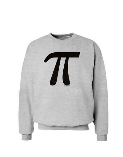 Pi Symbol Glitter - Black Sweatshirt by TooLoud-Sweatshirts-TooLoud-AshGray-Small-Davson Sales