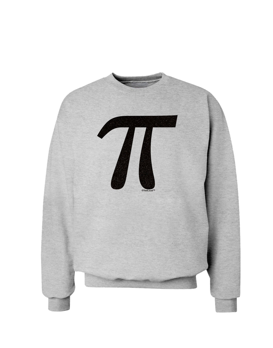 Pi Symbol Glitter - Black Sweatshirt by TooLoud-Sweatshirts-TooLoud-White-Small-Davson Sales