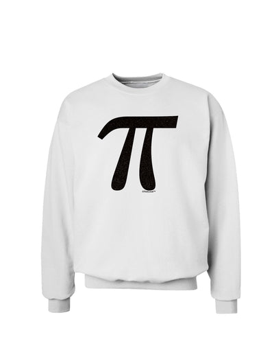 Pi Symbol Glitter - Black Sweatshirt by TooLoud-Sweatshirts-TooLoud-White-Small-Davson Sales