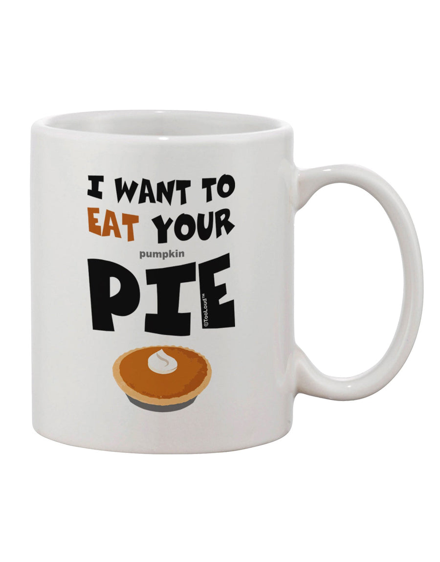 Pie Lover's Delight Ceramic Coffee Mug - TooLoud-11 OZ Coffee Mug-TooLoud-White-Davson Sales