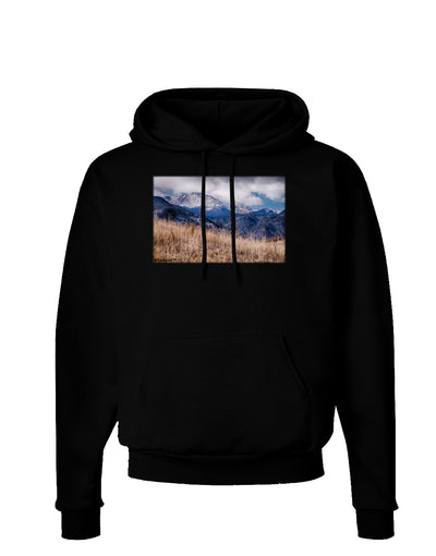 Pikes Peak CO Mountains Dark Hoodie Sweatshirt by TooLoud-Hoodie-TooLoud-Black-Small-Davson Sales