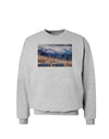 Pikes Peak CO Mountains Text Sweatshirt by TooLoud-Sweatshirts-TooLoud-AshGray-Small-Davson Sales