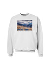 Pikes Peak CO Mountains Text Sweatshirt by TooLoud-Sweatshirts-TooLoud-White-Small-Davson Sales