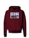 Pikes Peak Dark Hoodie Sweatshirt-Hoodie-TooLoud-Maroon-Small-Davson Sales