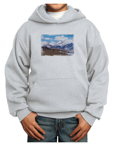 Pikes Peak Youth Hoodie Pullover Sweatshirt-Youth Hoodie-TooLoud-Ash-XS-Davson Sales