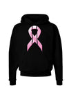 Pink Breast Cancer Awareness Ribbon - Stronger Everyday Dark Hoodie Sweatshirt-Hoodie-TooLoud-Black-Small-Davson Sales