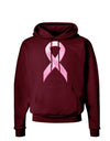 Pink Breast Cancer Awareness Ribbon - Stronger Everyday Dark Hoodie Sweatshirt-Hoodie-TooLoud-Maroon-Small-Davson Sales